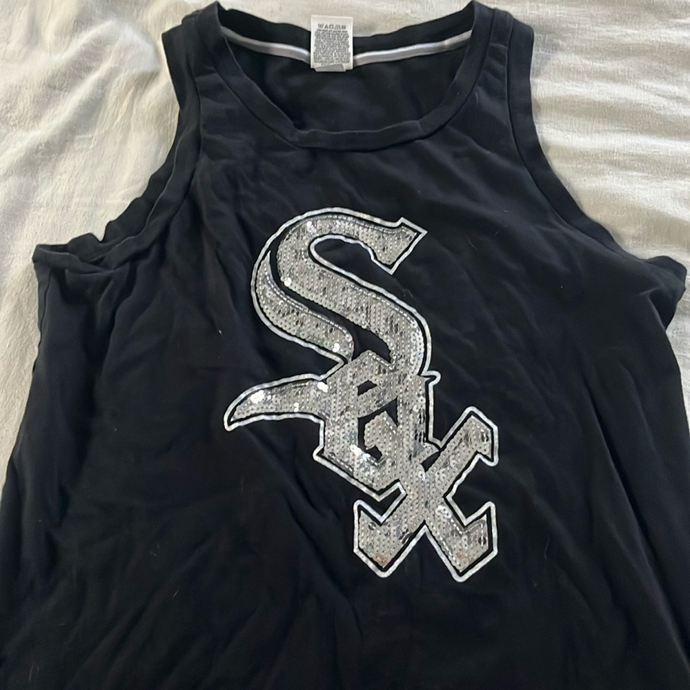 PINK Chicago White Sox Sequin Tank Top